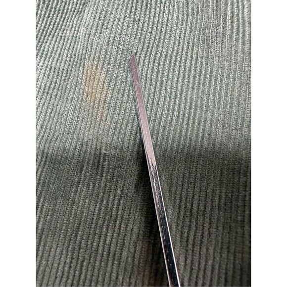 ASOS Design Tiered Cord Babydoll Dress Midi Smock Khaki Size 6 See Description - Picture 11 of 16